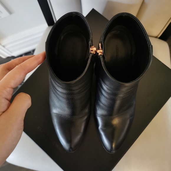 Alexander Wang Rose Gold Kori Boots Size 7 - Picture 6 of 10